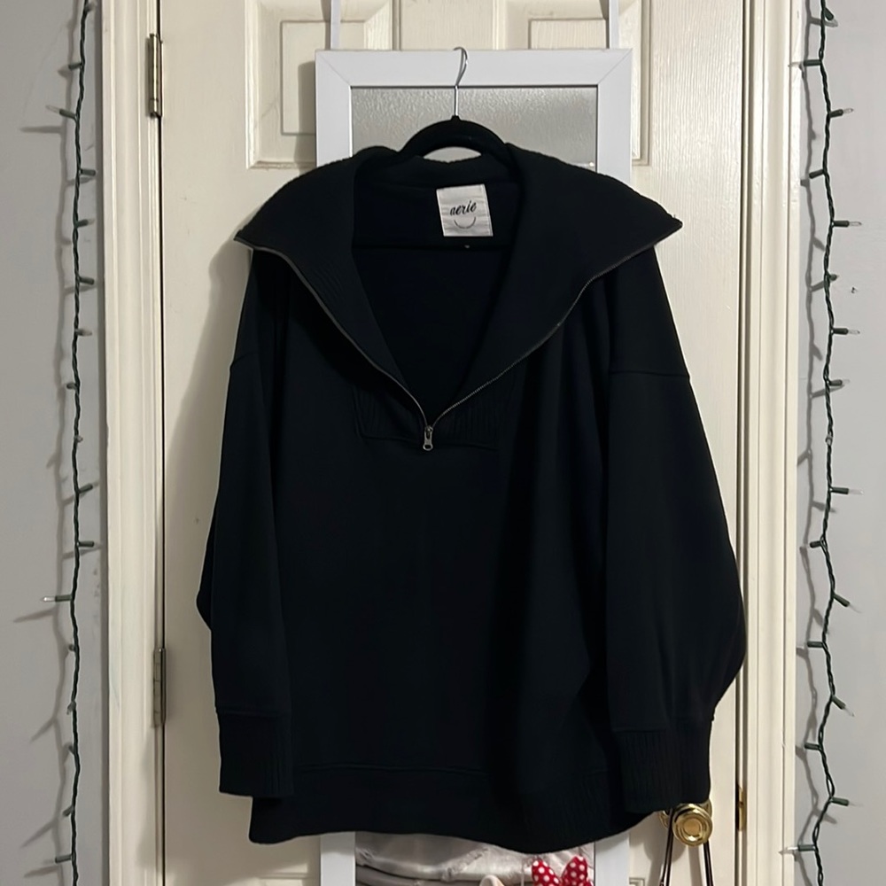 Aerie pullover/ half-zip up